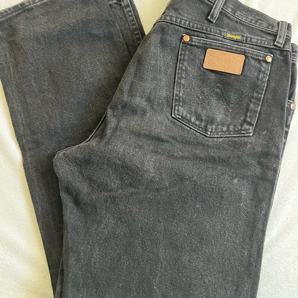 Wrangler Men's Black Jeans